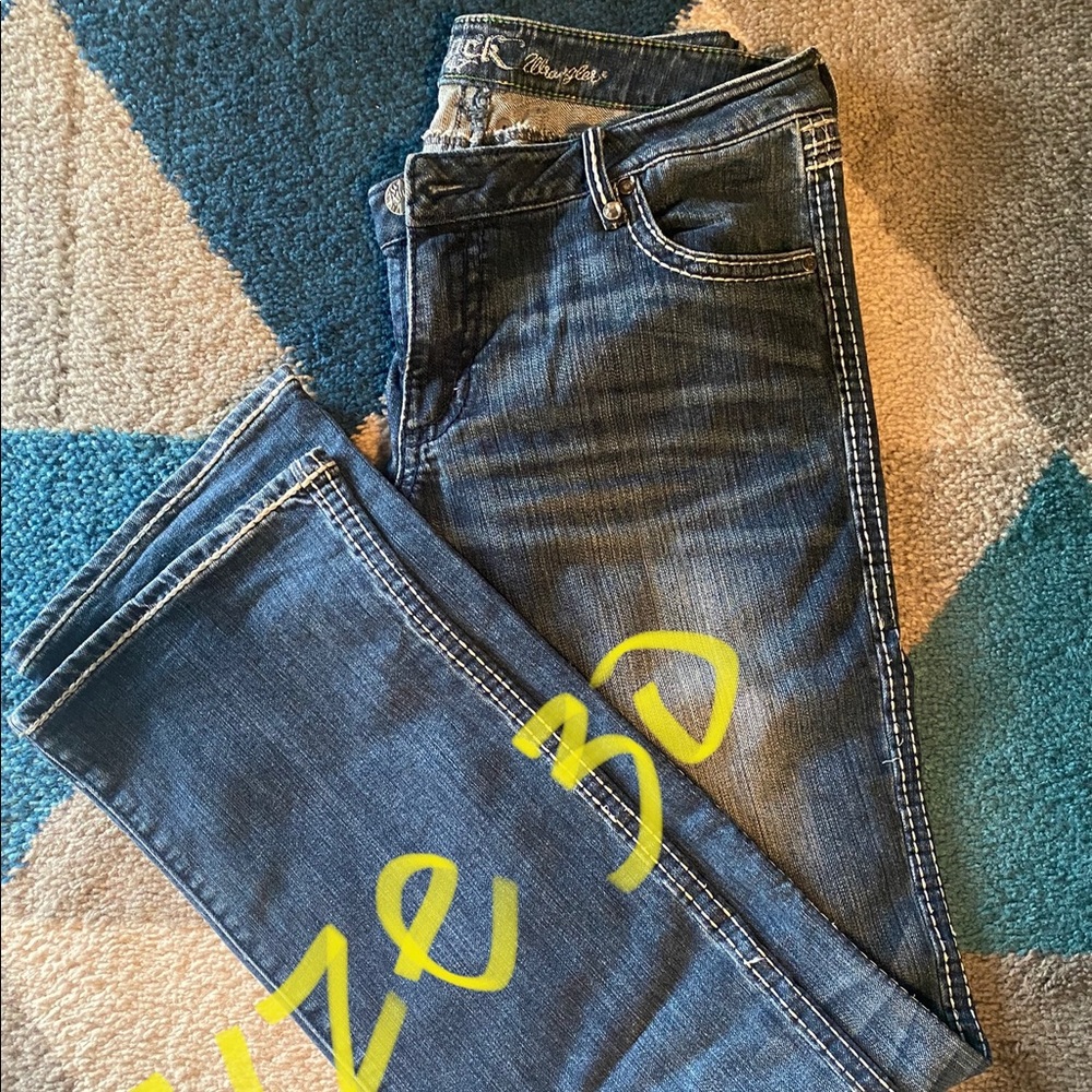 Rock wrangler jeans